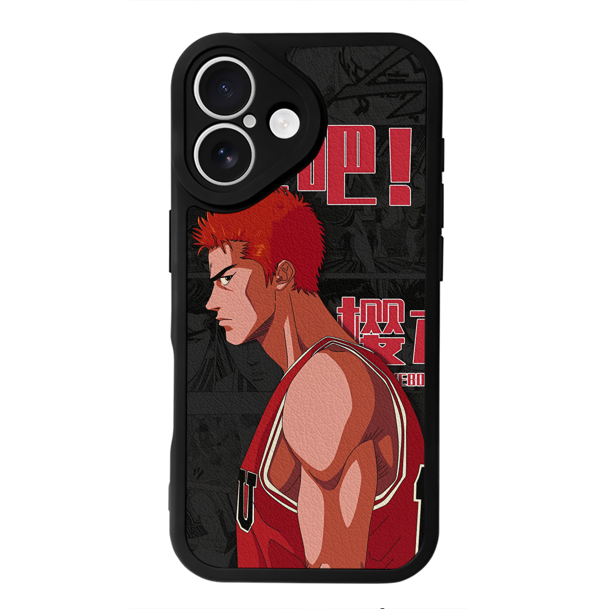 （画像用） SLAM DUNK／スラムダンク 【iPhone 16シリーズ対応】シリコンスマホケース（レザー調） 材質：シリコン